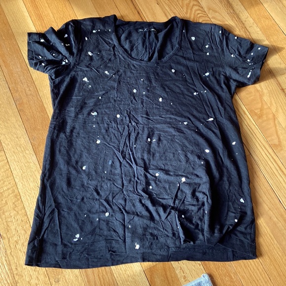 Rag & Bone paint splatter tee - Picture 1 of 4